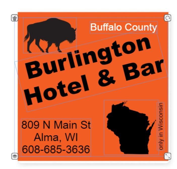 The Burlington Hotel & Bar - Alma Wi Εξωτερικό φωτογραφία
